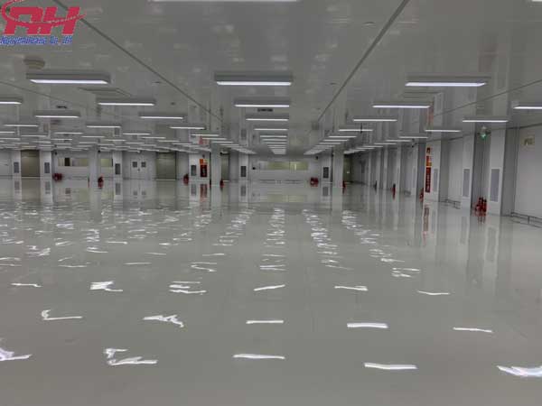 Vật liệu sử dụng trong xây dựng phòng sạch không thể thiếu.